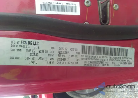 2016 Jeep Patriot Sport Se z USA, uszkodzony, nr VIN 1C4NJRBB6GD717995